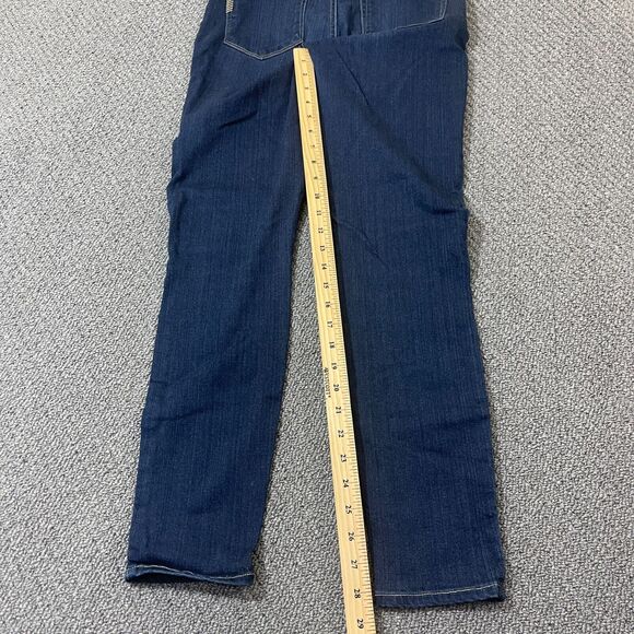Paige Womens Jeans Size 26 Blue Hoxton Ankle Denim Flawed - Picture 12 of 16
